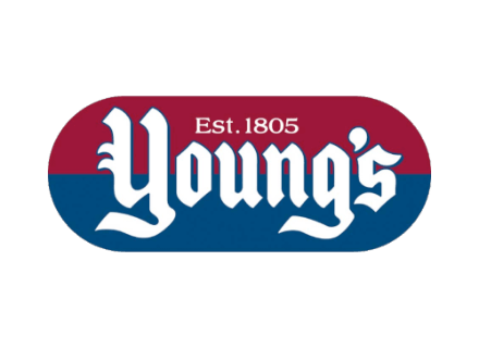 The Young's brand identity